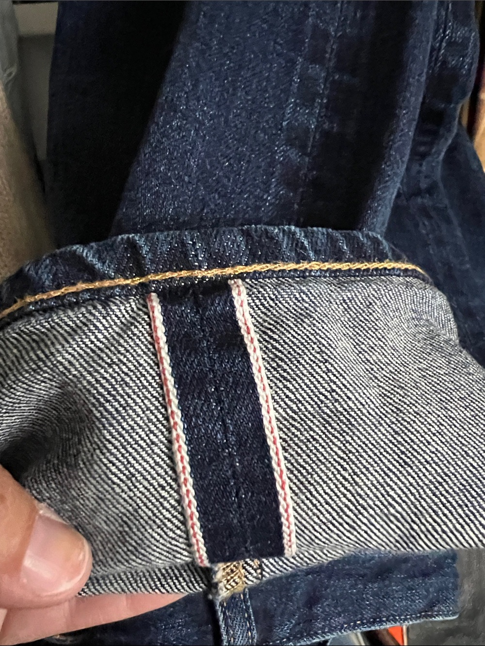 AG Alexxis Slim High Rise Selvage Jeans Women's 25R - SHOWA Japan Denim Limited - Picture 6 of 16